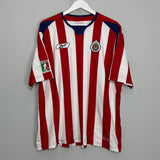Shop 2004/05 CHIVAS GUADALAJARA HOME SHIRT (XL) REEBOK, classic football shirts, vintage football shirts & retro soccer jerseys at Cult Kits