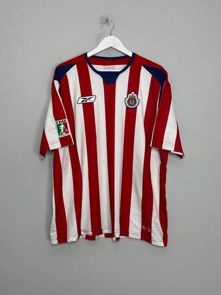 2005年 ヴァスコ1985-2005復帰記念 ロマーリオSPモデルユニフォーム 200405-chivas-guadalajara-home