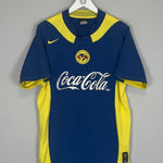 2004/05 CLUB AMERICA AWAY SHIRT (L) NIKE - Cult Kits - Large - Buy Vintage Football Shirts, Authentic Retro Football Shirts For Sale, Classic Football Shirts & Soccer Jersey