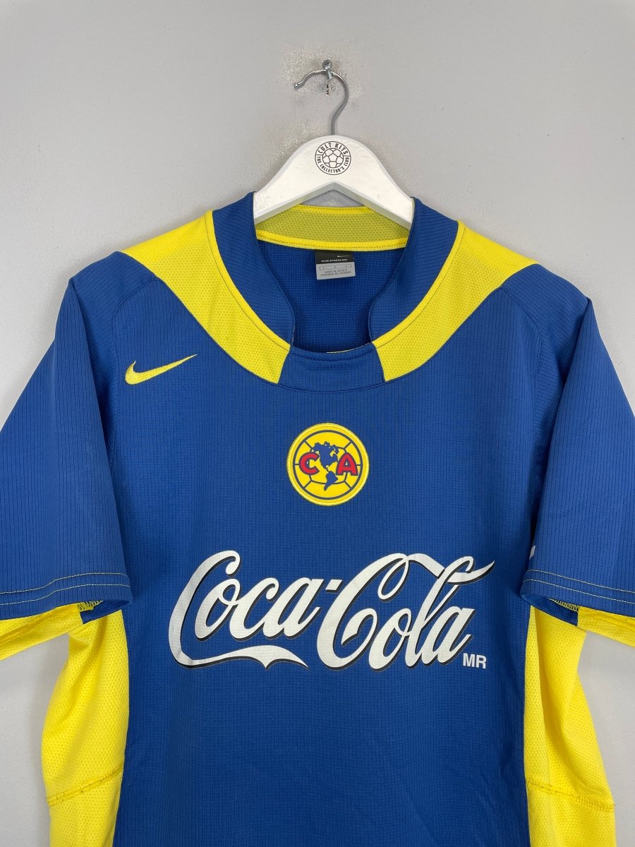 2004/05 CLUB AMERICA AWAY SHIRT (L) NIKE - Cult Kits - Large - Buy Vintage Football Shirts, Authentic Retro Football Shirts For Sale, Classic Football Shirts & Soccer Jersey