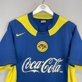 2004/05 CLUB AMERICA AWAY SHIRT (L) NIKE - Cult Kits - Large - Buy Vintage Football Shirts, Authentic Retro Football Shirts For Sale, Classic Football Shirts & Soccer Jersey