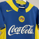 Shop 2004/05 CLUB AMERICA AWAY SHIRT (S) NIKE, classic football shirts, vintage football shirts & retro soccer jerseys at Cult Kits
