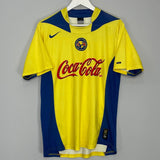 Shop 2004/05 CLUB AMERICA C.BLANCO #10 HOME SHIRT (M) NIKE, classic football shirts, vintage football shirts & retro soccer jerseys at Cult Kits