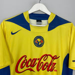 Shop 2004/05 CLUB AMERICA C.BLANCO #10 HOME SHIRT (M) NIKE, classic football shirts, vintage football shirts & retro soccer jerseys at Cult Kits