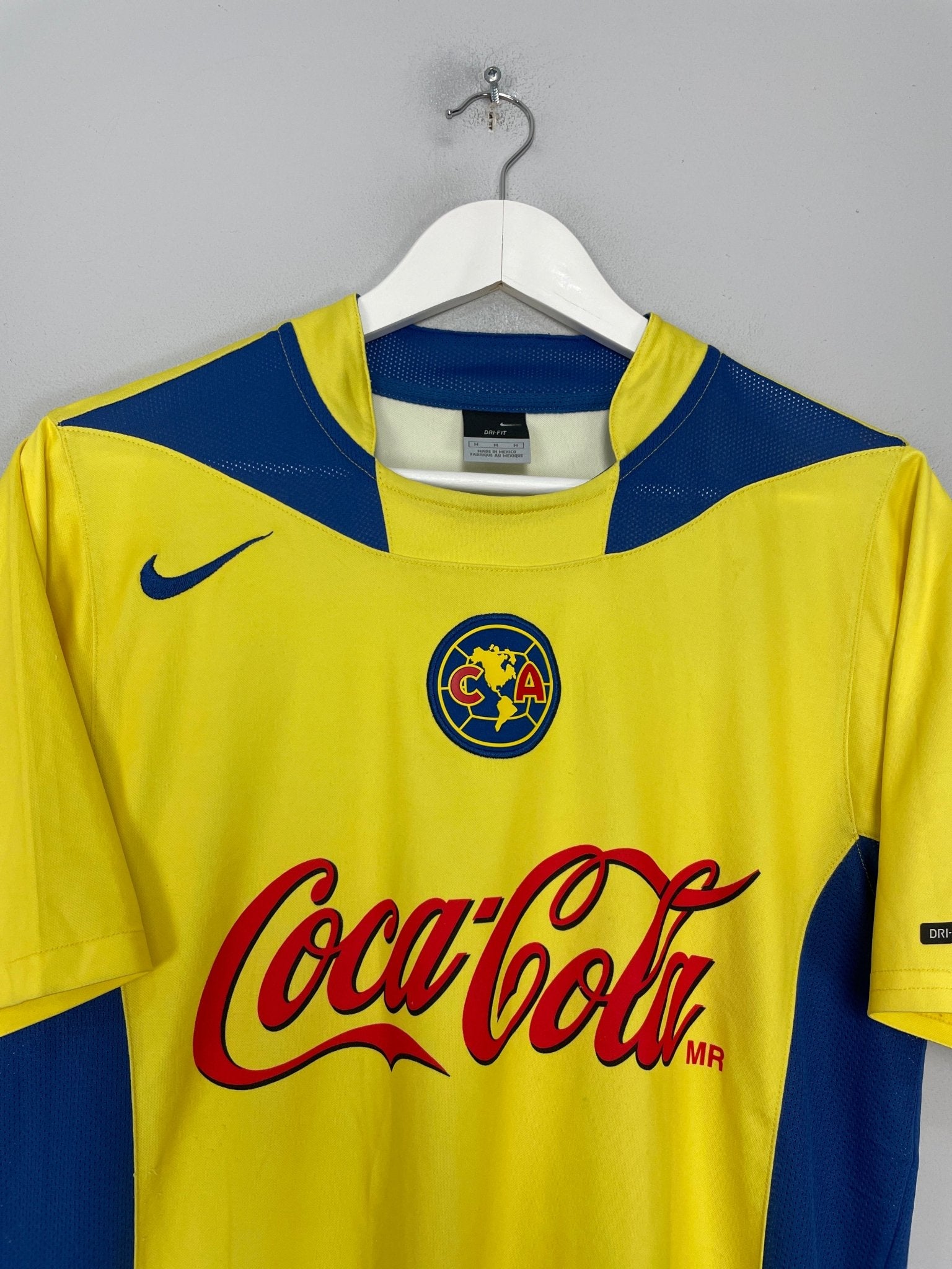 Shop 2004/05 CLUB AMERICA C.BLANCO #10 HOME SHIRT (M) NIKE, classic football shirts, vintage football shirts & retro soccer jerseys at Cult Kits