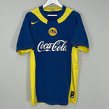 Shop 2004/05 CLUB AMERICA C.LOPEZ #7 AWAY SHIRT (XL) NIKE, classic football shirts, vintage football shirts & retro soccer jerseys at Cult Kits