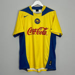 Shop 2004/05 CLUB AMERICA HOME SHIRT (L) NIKE, classic football shirts, vintage football shirts & retro soccer jerseys at Cult Kits