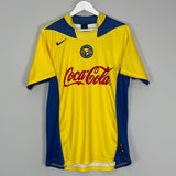 Shop 2004/05 CLUB AMERICA HOME SHIRT (M) NIKE, classic football shirts, vintage football shirts & retro soccer jerseys at Cult Kits