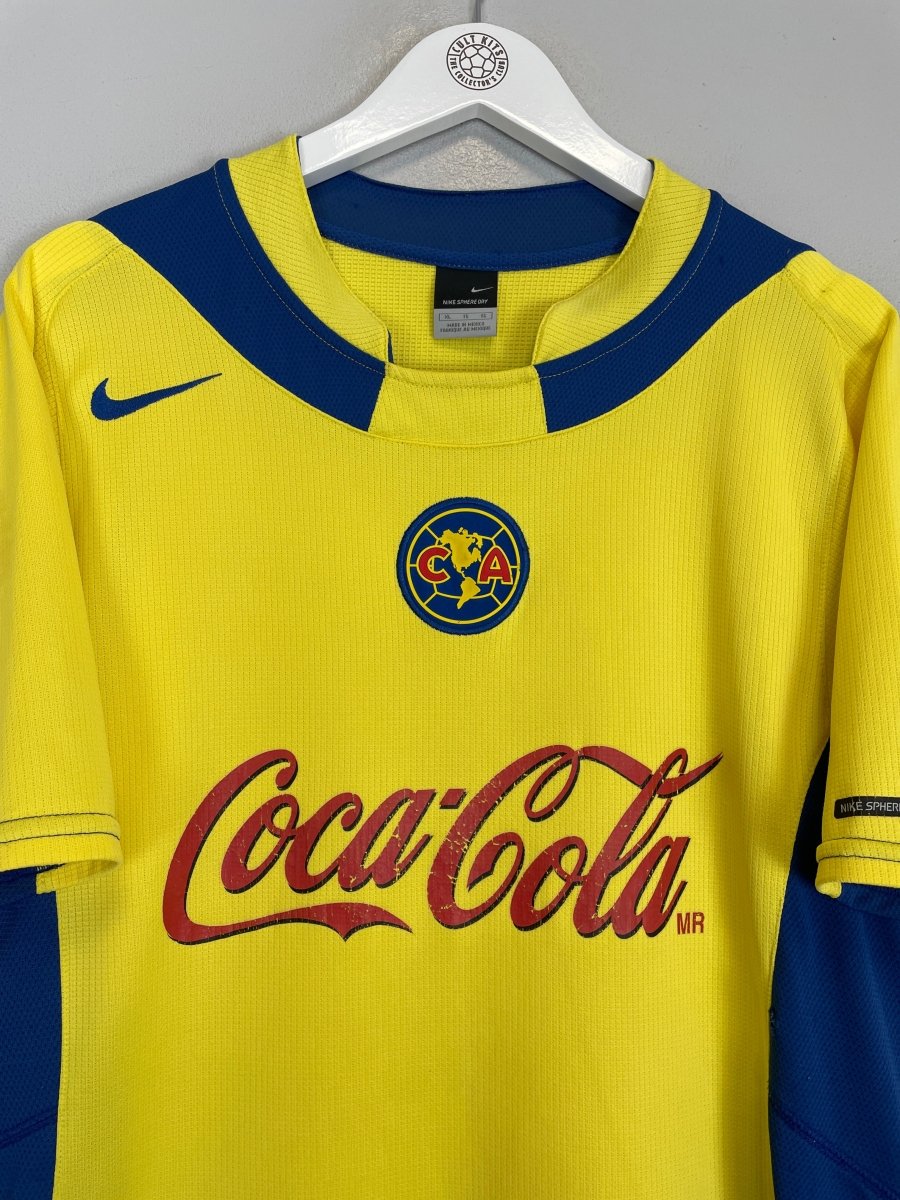 2004/05 CLUB AMERICA HOME SHIRT (XL) NIKE - Cult Kits - XL - Buy Vintage Football Shirts, Authentic Retro Football Shirts For Sale, Classic Football Shirts & Soccer Jersey