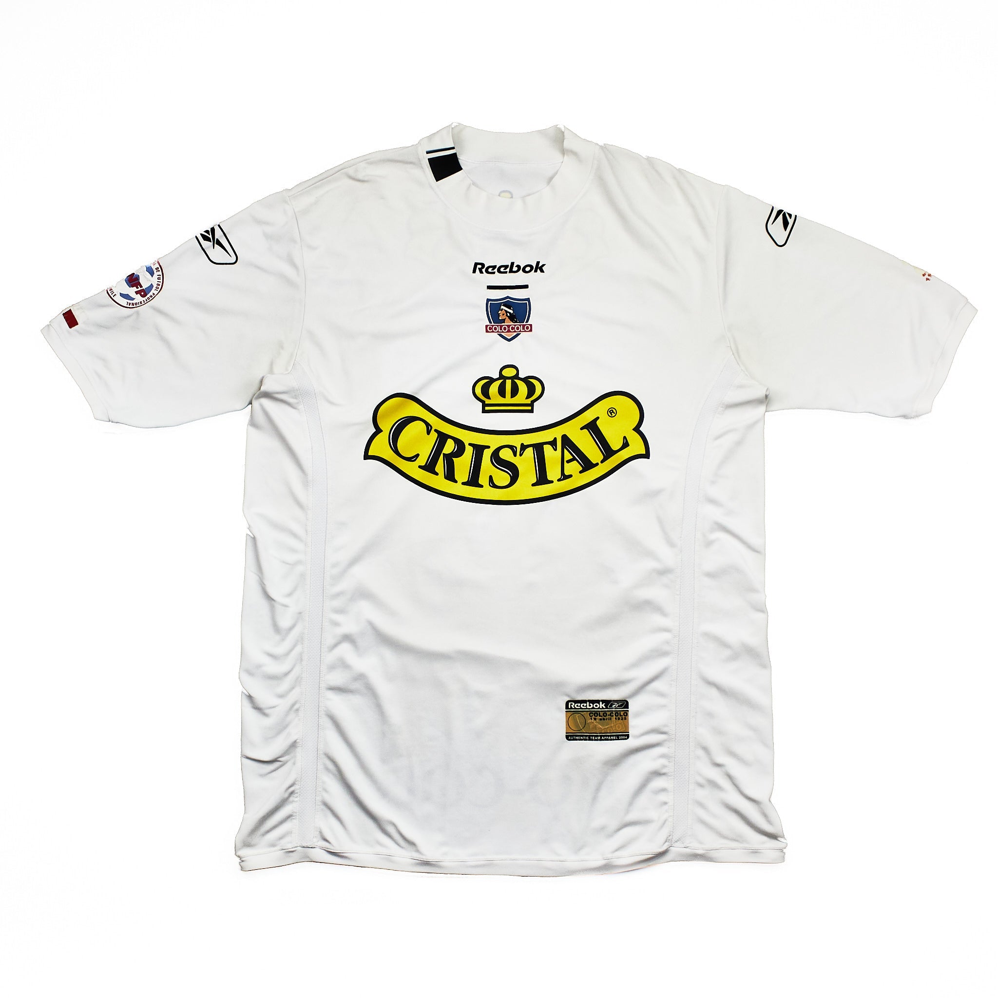 Buy 2004/05 Colo-Colo Fernandez 14 Home Shirt (L) Reebok ~ Free worldwide shipping ~ Authentic Vintage Football Shirts from Cult Kits