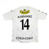 Buy 2004/05 Colo-Colo Fernandez 14 Home Shirt (L) Reebok ~ Free worldwide shipping ~ Authentic Vintage Football Shirts from Cult Kits