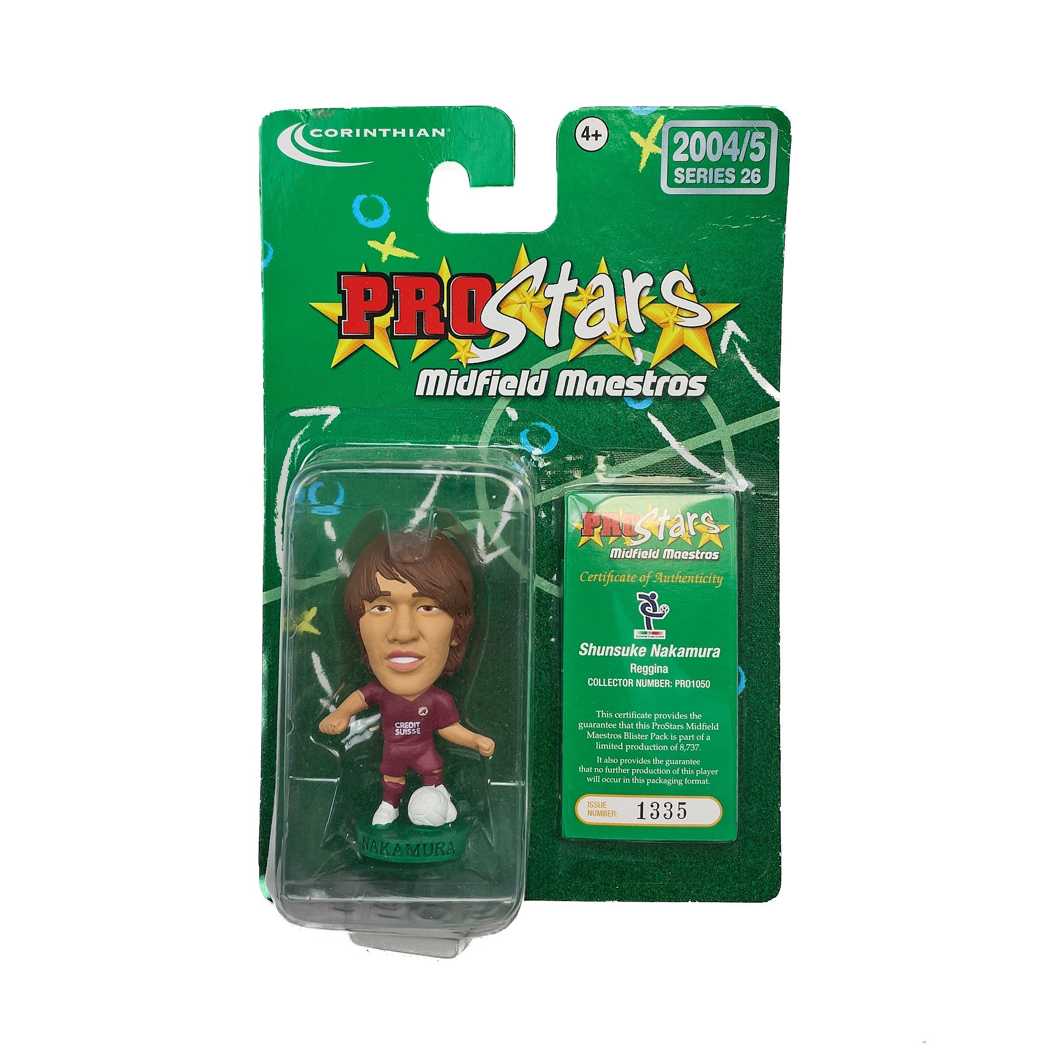 Buy 2004/05 Corinthian Prostars - Shunsuke Nakamura - Reggina ~ Free worldwide shipping ~ Authentic Vintage Football Shirts from Cult Kits