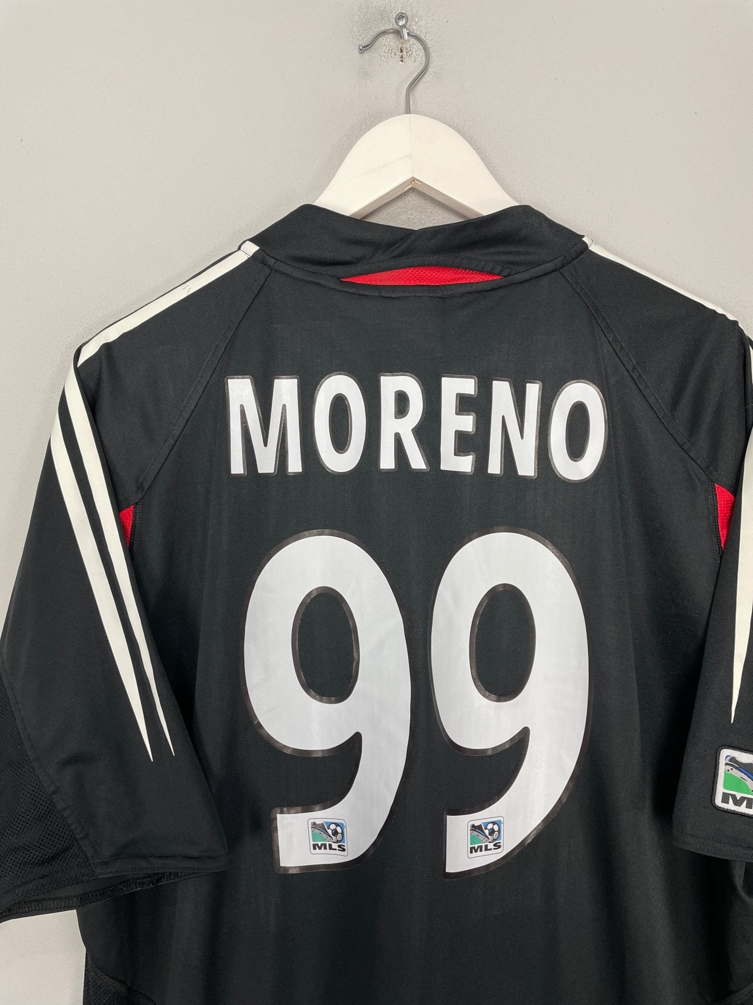 Shop 2004/05 DC UNITED MORENO #99 HOME SHIRT (XL) ADIDAS, classic football shirts, vintage football shirts & retro soccer jerseys at Cult Kits
