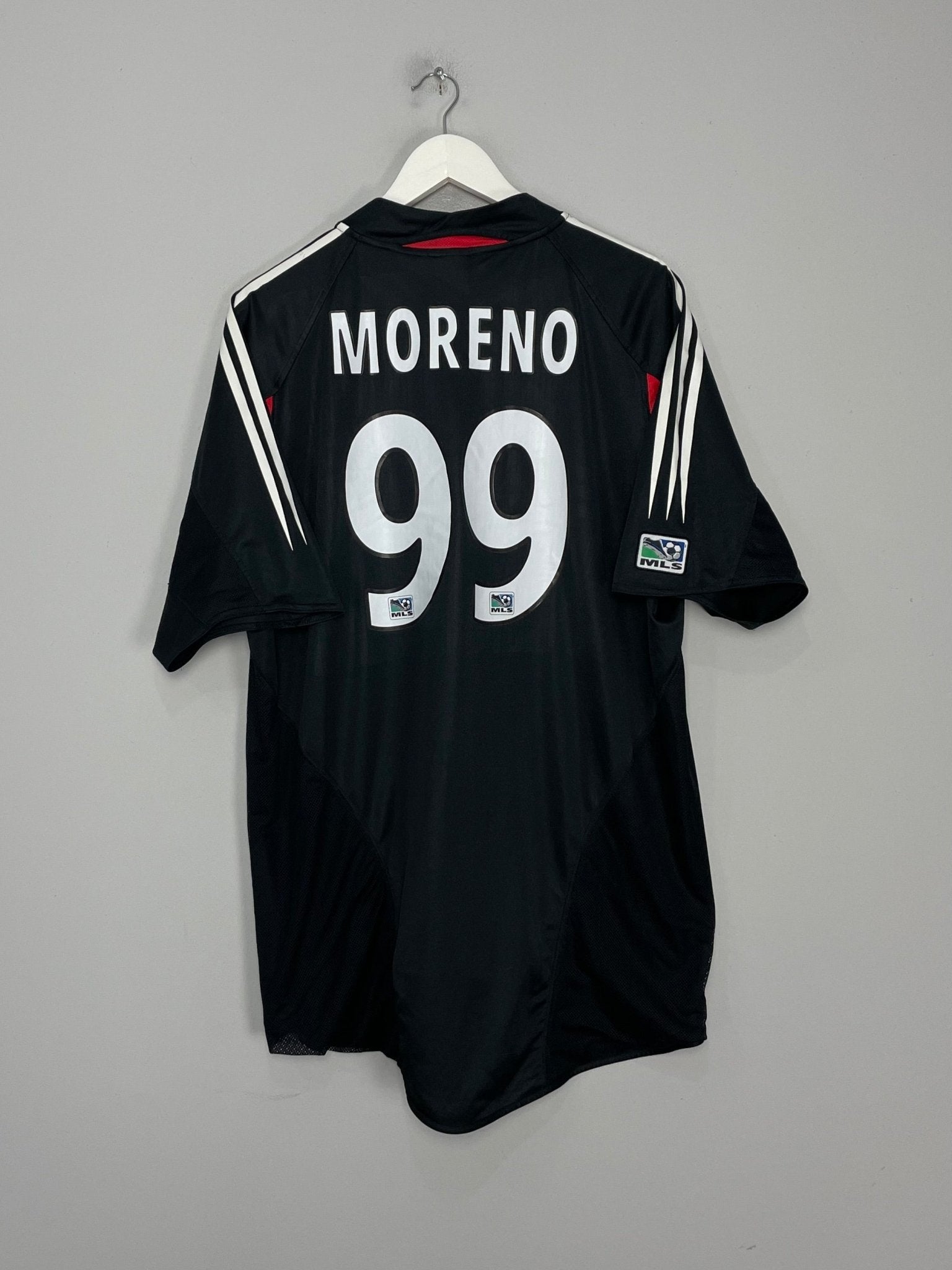 Shop 2004/05 DC UNITED MORENO #99 HOME SHIRT (XL) ADIDAS, classic football shirts, vintage football shirts & retro soccer jerseys at Cult Kits
