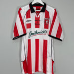 Shop 2004/05 DERRY CITY #18 *MATCH ISSUE* HOME SHIRT (XXL) UMBRO, classic football shirts, vintage football shirts & retro soccer jerseys at Cult Kits