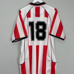 Shop 2004/05 DERRY CITY #18 *MATCH ISSUE* HOME SHIRT (XXL) UMBRO, classic football shirts, vintage football shirts & retro soccer jerseys at Cult Kits