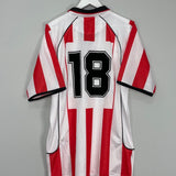 Shop 2004/05 DERRY CITY #18 *MATCH ISSUE* HOME SHIRT (XXL) UMBRO, classic football shirts, vintage football shirts & retro soccer jerseys at Cult Kits