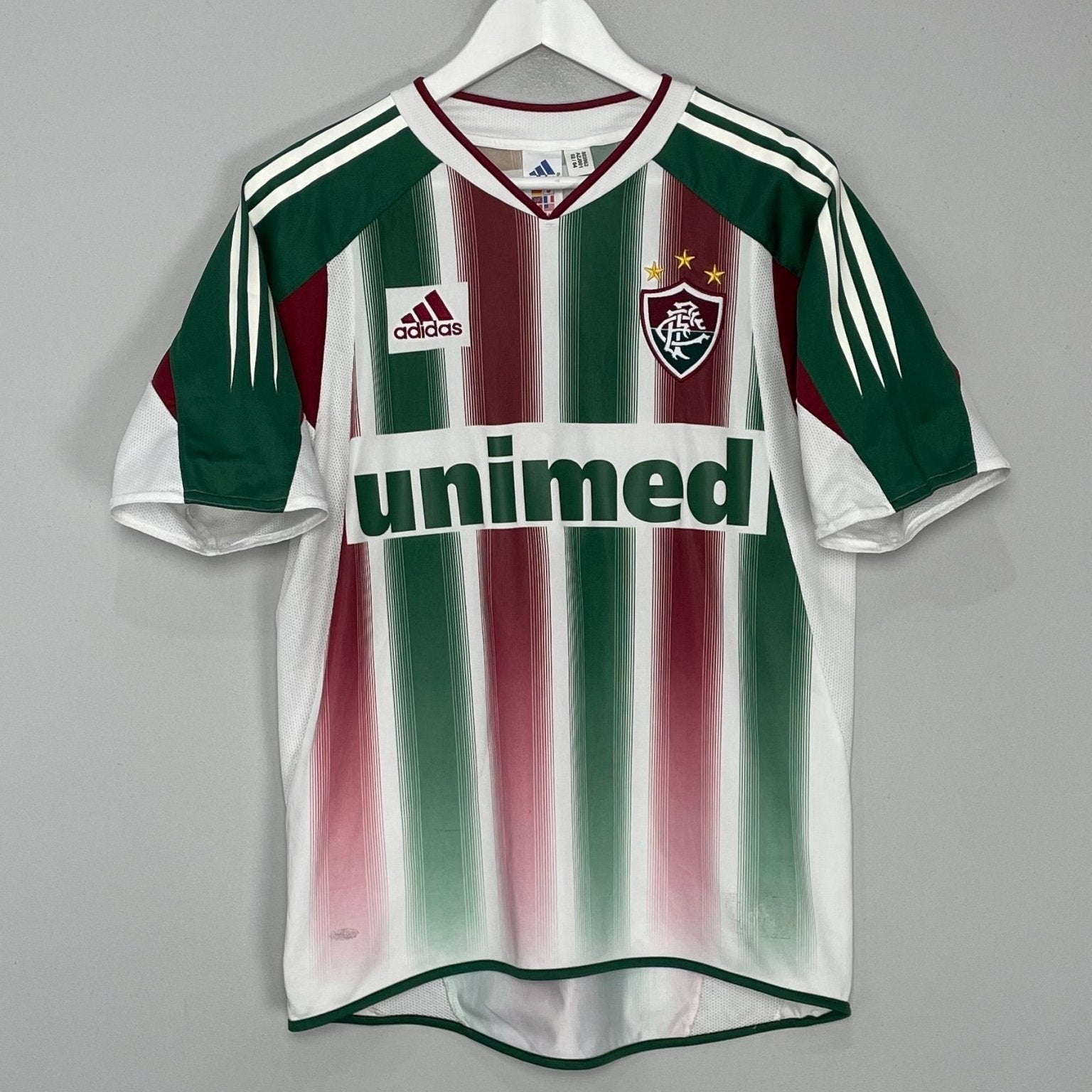 Shop 2004/05 FLUMINENSE #11 HOME SHIRT (M) ADIDAS, classic football shirts, vintage football shirts & retro soccer jerseys at Cult Kits