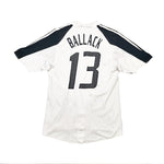 Buy 2004/05 Germany Ballack 13 Home Shirt (M) Adidas ~ Free worldwide shipping ~ Authentic Vintage Football Shirts from Cult Kits