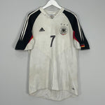 Shop 2004/05 GERMANY SCHWEINSTEIGER #7 HOME SHIRT (L) ADIDAS, classic football shirts, vintage football shirts & retro soccer jerseys at Cult Kits