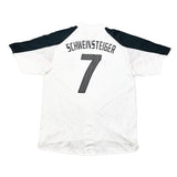 Buy 2004/05 Germany Schweinsteiger 7 Home Shirt (L) Adidas ~ Free worldwide shipping ~ Authentic Vintage Football Shirts from Cult Kits