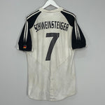 Shop 2004/05 GERMANY SCHWEINSTEIGER #7 HOME SHIRT (L) ADIDAS, classic football shirts, vintage football shirts & retro soccer jerseys at Cult Kits