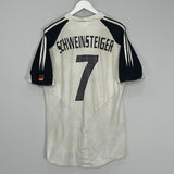 Shop 2004/05 GERMANY SCHWEINSTEIGER #7 HOME SHIRT (L) ADIDAS, classic football shirts, vintage football shirts & retro soccer jerseys at Cult Kits