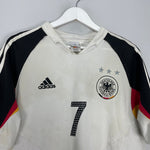 Shop 2004/05 GERMANY SCHWEINSTEIGER #7 HOME SHIRT (L) ADIDAS, classic football shirts, vintage football shirts & retro soccer jerseys at Cult Kits