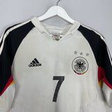 Shop 2004/05 GERMANY SCHWEINSTEIGER #7 HOME SHIRT (L) ADIDAS, classic football shirts, vintage football shirts & retro soccer jerseys at Cult Kits