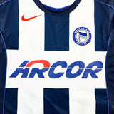 Buy 2004/05 Hertha Berlin Zecke 20 *Match Issue* L/S Home Shirt (L) Nike ~ Free worldwide shipping available ~ Authentic Vintage Football Shirts from Cult Kits