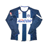 Buy 2004/05 Hertha Berlin Zecke 20 *Match Issue* L/S Home Shirt (L) Nike ~ Free worldwide shipping available ~ Authentic Vintage Football Shirts from Cult Kits