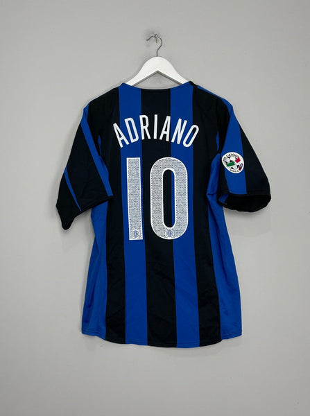 2004/05 INTER MILAN ADRIANO #10 HOME SHIRT (L) NIKE – Cult Kits