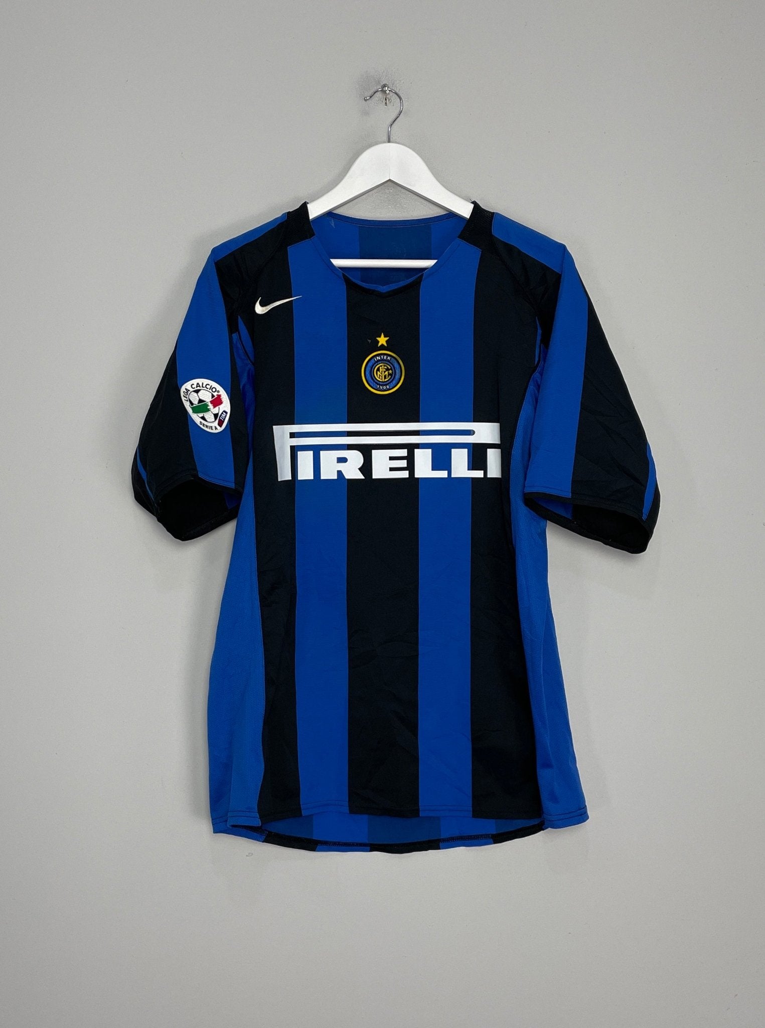 2004/05 INTER MILAN ADRIANO #10 HOME SHIRT (L) NIKE – Cult Kits