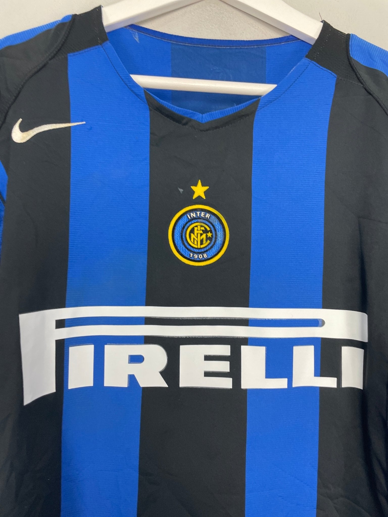 2004/05 INTER MILAN ADRIANO #10 HOME SHIRT (L) NIKE – Cult Kits
