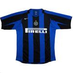 Buy 2004/05 Inter Milan Adriano 10 Home Shirt (L) Nike ~ Free worldwide shipping ~ Authentic Vintage Football Shirts from Cult Kits