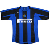Buy 2004/05 Inter Milan Adriano 10 Home Shirt (M) Nike ~ Free worldwide shipping ~ Authentic Vintage Football Shirts from Cult Kits