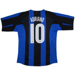 Buy 2004/05 Inter Milan Adriano 10 Home Shirt (M) Nike ~ Free worldwide shipping ~ Authentic Vintage Football Shirts from Cult Kits