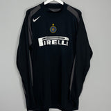 Shop 2004/05 INTER MILAN GK SHIRT (XXL) NIKE, classic football shirts, vintage football shirts & retro soccer jerseys at Cult Kits