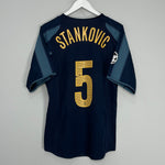 Shop 2004/05 INTER MILAN STANKOVIC #5 C/L THIRD SHIRT (M) NIKE, classic football shirts, vintage football shirts & retro soccer jerseys at Cult Kits
