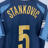 Shop 2004/05 INTER MILAN STANKOVIC #5 C/L THIRD SHIRT (M) NIKE, classic football shirts, vintage football shirts & retro soccer jerseys at Cult Kits