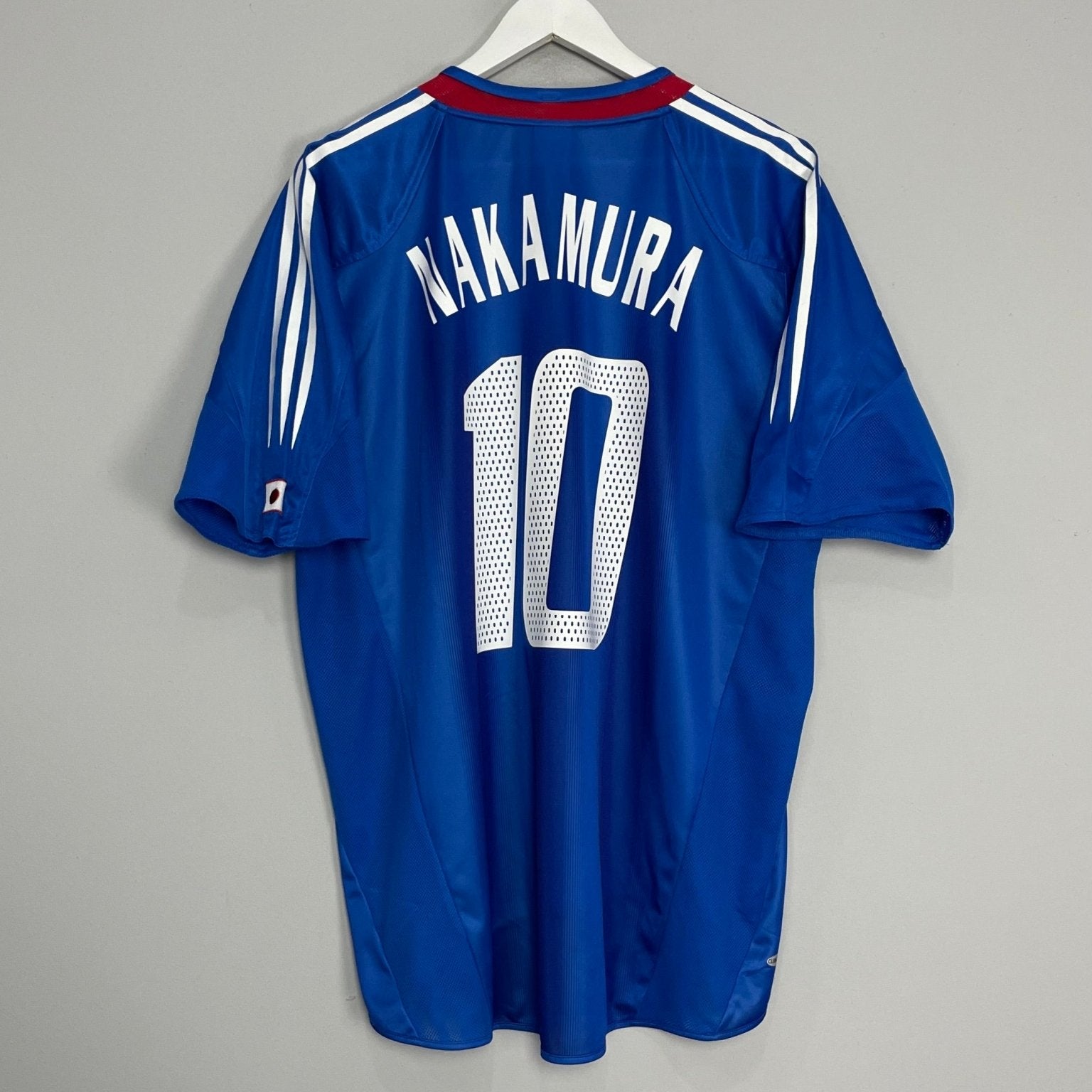 Shop 2004/05 JAPAN NAKAMURA #10 HOME SHIRT (XL) ADIDAS, classic football shirts, vintage football shirts & retro soccer jerseys at Cult Kits