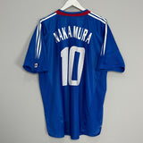 Shop 2004/05 JAPAN NAKAMURA #10 HOME SHIRT (XL) ADIDAS, classic football shirts, vintage football shirts & retro soccer jerseys at Cult Kits