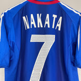 Shop 2004/05 JAPAN NAKATA #7 HOME SHIRT (M) ADIDAS, classic football shirts, vintage football shirts & retro soccer jerseys at Cult Kits