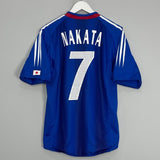 Shop 2004/05 JAPAN NAKATA #7 HOME SHIRT (M) ADIDAS, classic football shirts, vintage football shirts & retro soccer jerseys at Cult Kits