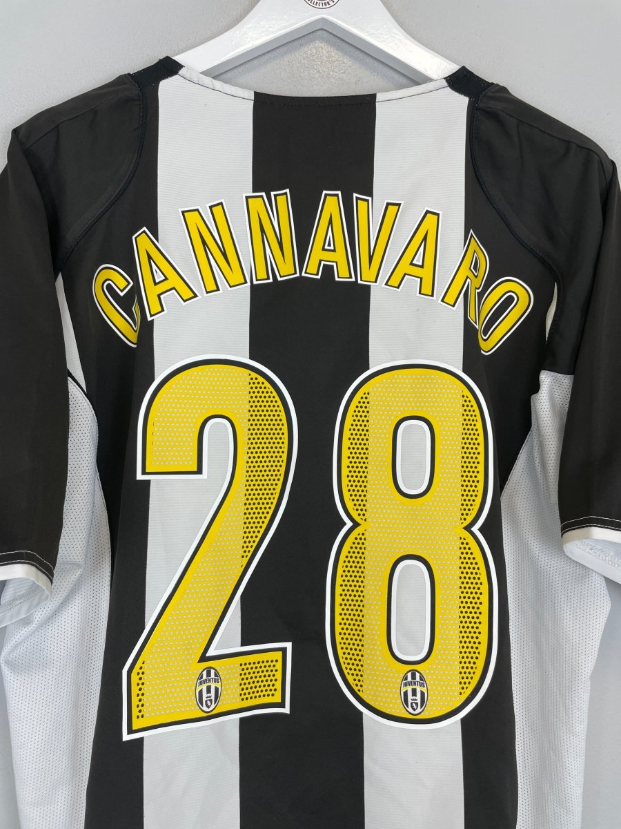 2004/05 JUVENTUS CANNAVARO 28 HOME SHIRT (L) NIKE - Cult Kits - Large - Buy Vintage Football Shirts, Authentic Retro Football Shirts For Sale, Classic Football Shirts & Soccer Jersey