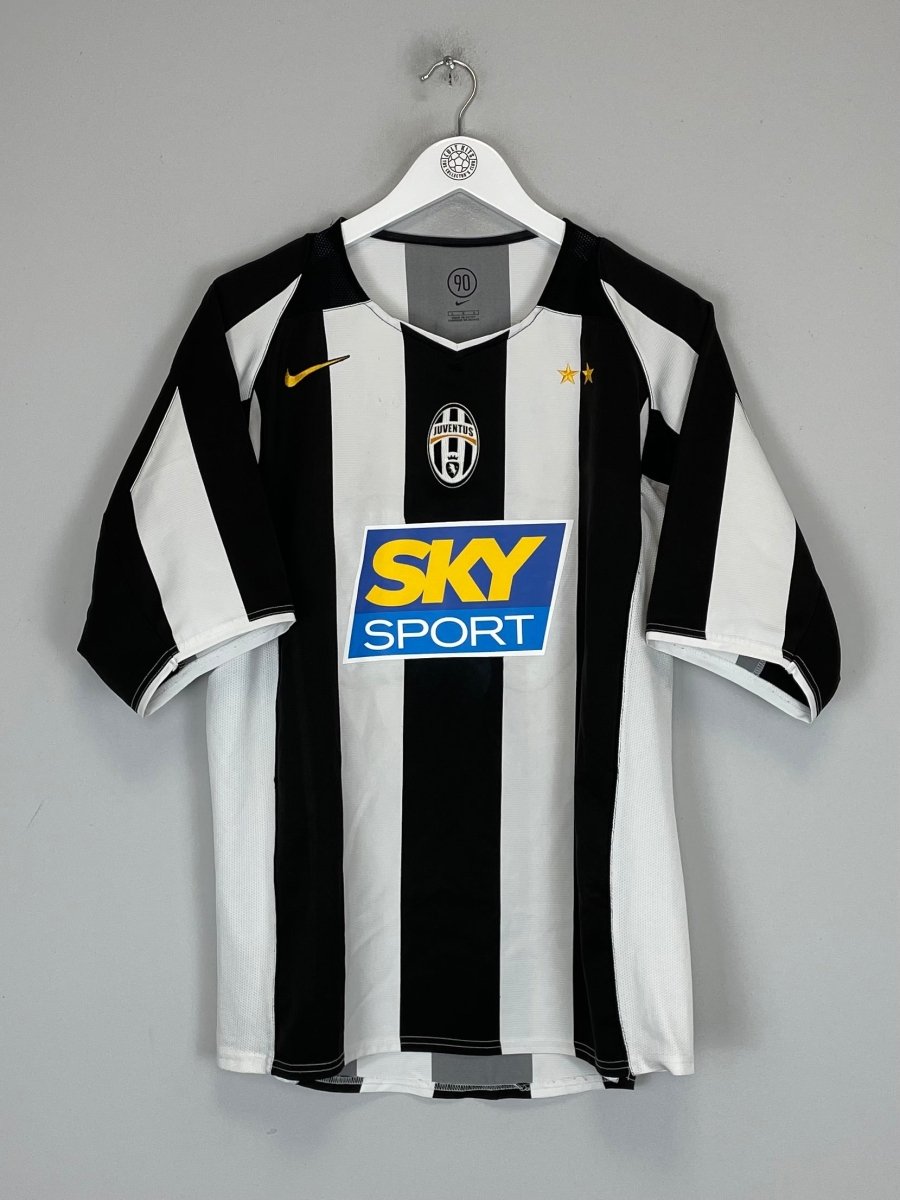 2004/05 JUVENTUS CANNAVARO 28 HOME SHIRT (L) NIKE - Cult Kits - Large - Buy Vintage Football Shirts, Authentic Retro Football Shirts For Sale, Classic Football Shirts & Soccer Jersey