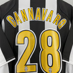 Shop 2004/05 JUVENTUS CANNAVARO #28 HOME SHIRT (XL) NIKE, classic football shirts, vintage football shirts & retro soccer jerseys at Cult Kits