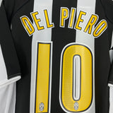 Shop 2004/05 JUVENTUS DEL PIERO #10 *BNWT* HOME SHIRT (L) NIKE, classic football shirts, vintage football shirts & retro soccer jerseys at Cult Kits
