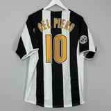 Shop 2004/05 JUVENTUS DEL PIERO #10 HOME SHIRT (L) NIKE, classic football shirts, vintage football shirts & retro soccer jerseys at Cult Kits