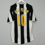 Shop 2004/05 JUVENTUS DEL PIERO #10 HOME SHIRT (L) NIKE, classic football shirts, vintage football shirts & retro soccer jerseys at Cult Kits